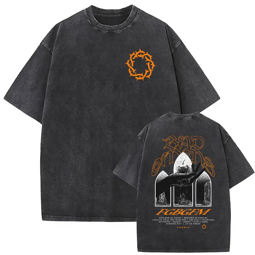 New Bad Omens Mineral Wash T-Shirt