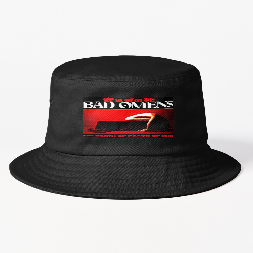 Bad Omens Vintage Logo Music Tour Albums Bucket Hat