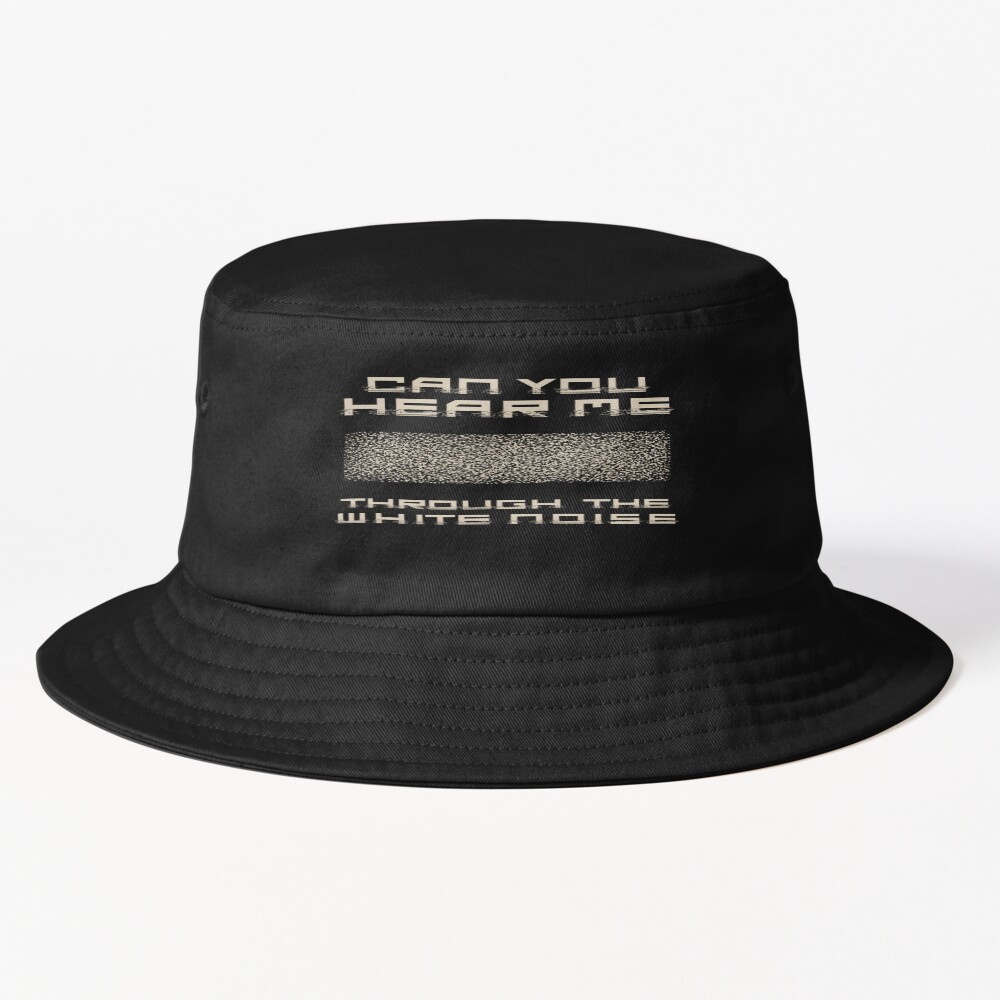 Bad Omens White Noise Bucket Hat