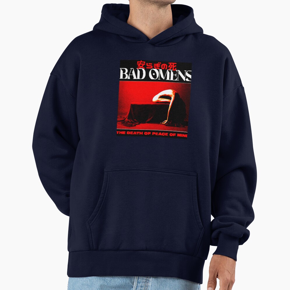 Bad Omens Vintage Logo Music Tour Albums Hoodie - Image 5