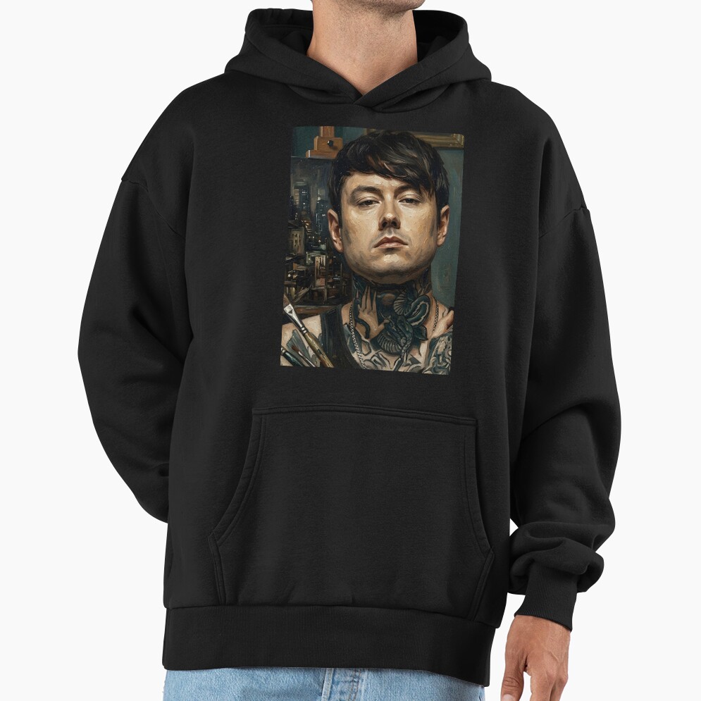 Noah Sebastian Oil Painting Hoodie - Image 3