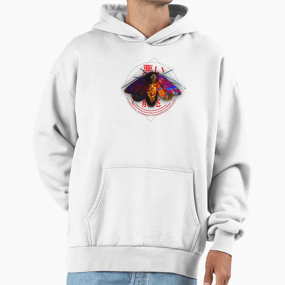 Bad Omens Occult Cyber Moth Hoodie