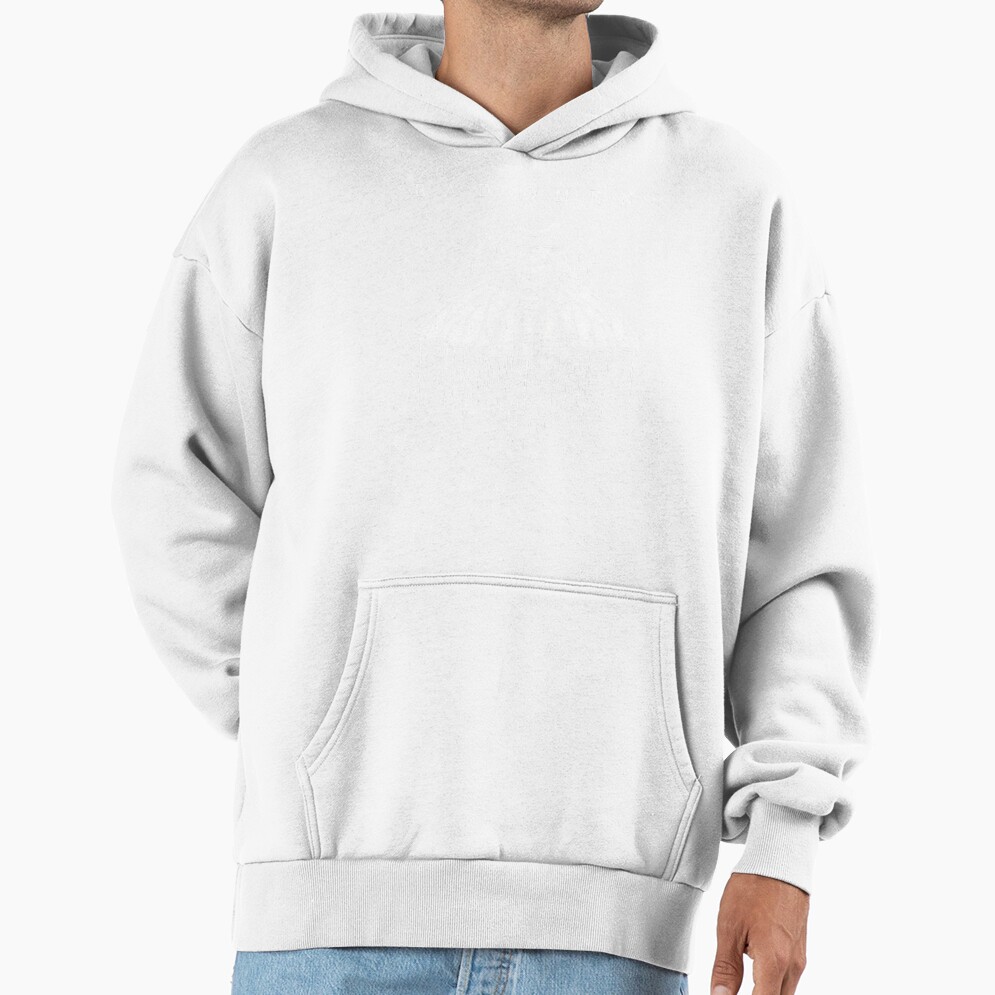 Occult Moth With Crescent Moon Line Work Hoodie - Image 5