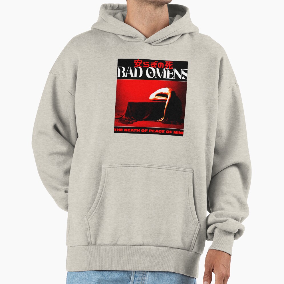 Bad Omens Vintage Logo Music Tour Albums Hoodie - Image 3