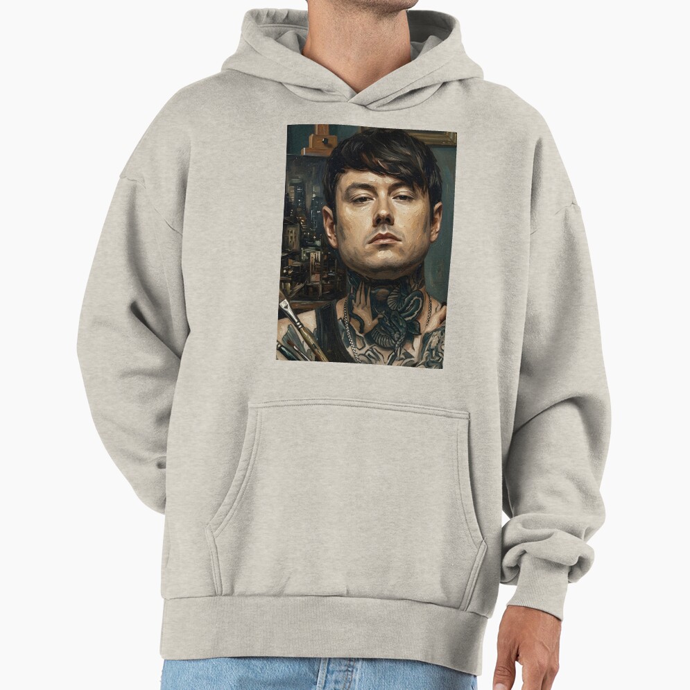Noah Sebastian Oil Painting Hoodie - Image 4