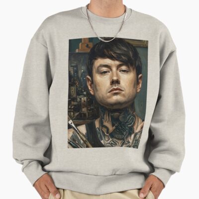 ssrcooversized sweatshirtmens 01oatmeal heatherfrontsquare productx1000 11 - Bad Omens UK Store
