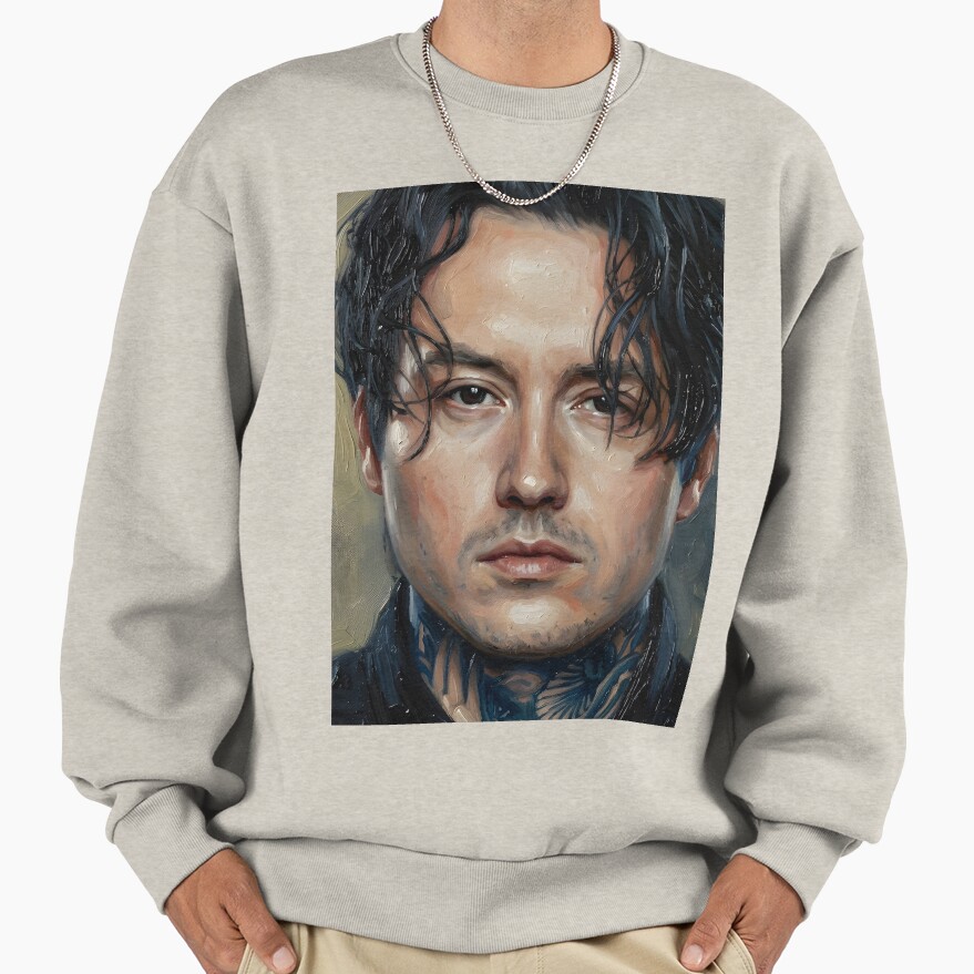 Noah Sebastian Oil Painting Art Sweatshirt - Image 3