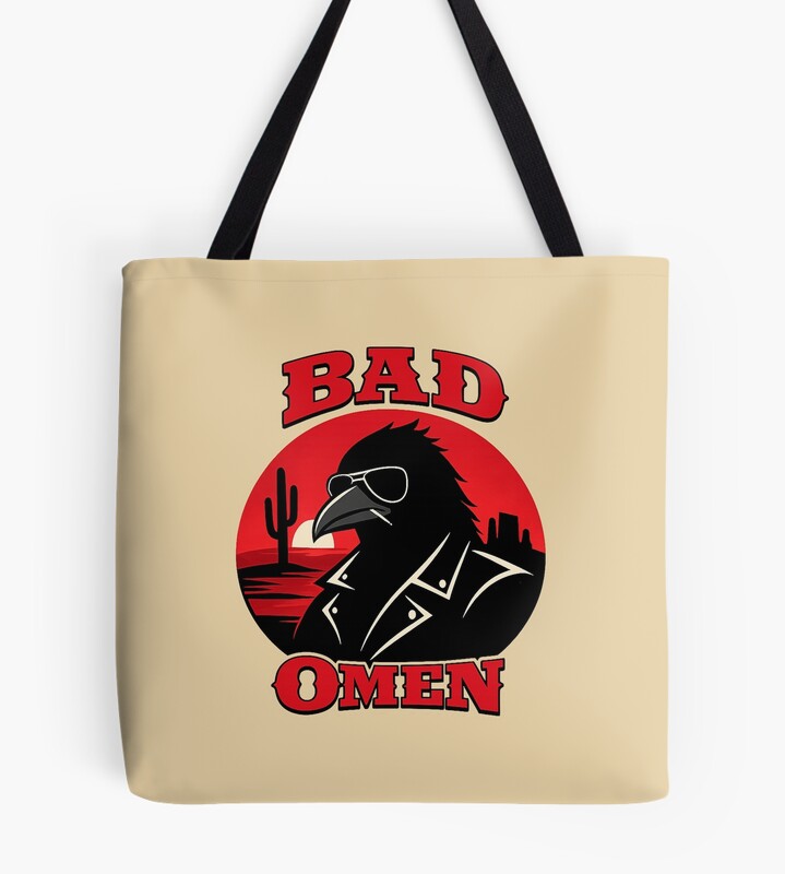 Bad Omens Occult Cyber Moth Tote Bag