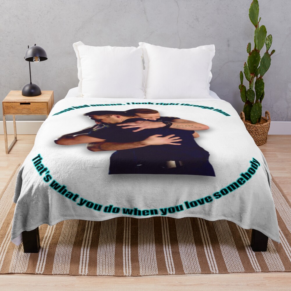 Bad Omens Buddie Throw Blanket