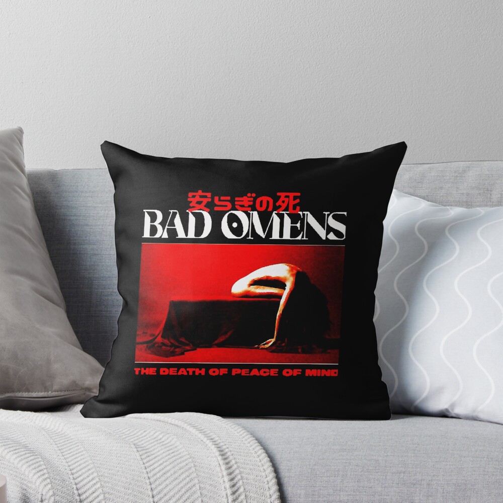 Bands Metal Vintage Logo Music Tour Albums Art Throw Pillow